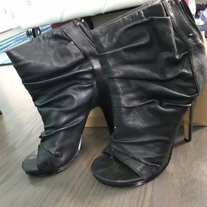 Open Toe Ankle Boot
